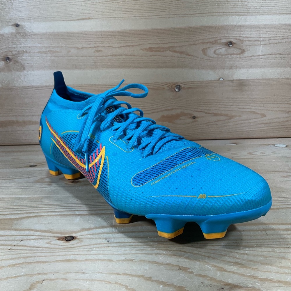 Nike Mercurial Vapor 14 Pro FG Soccer Cleats Men’s 13 Chlorine Blue DJ2846-484